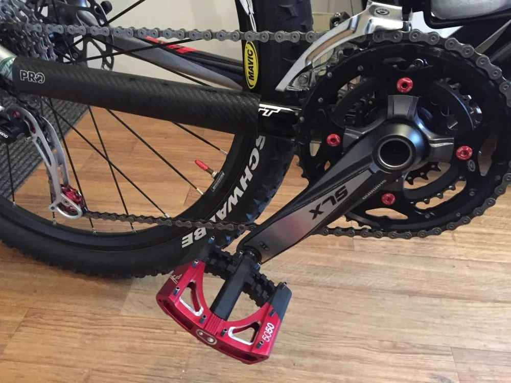 5 шт. MTB велосипеда диаметра окружности болтов (алюминиевый сплав