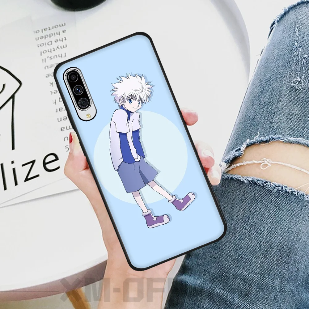 BaweiTE hunter x hunte черный мягкий резиновый чехол для телефона из ТПУ Samsung A10 20 30 40 50 70 10S 20S