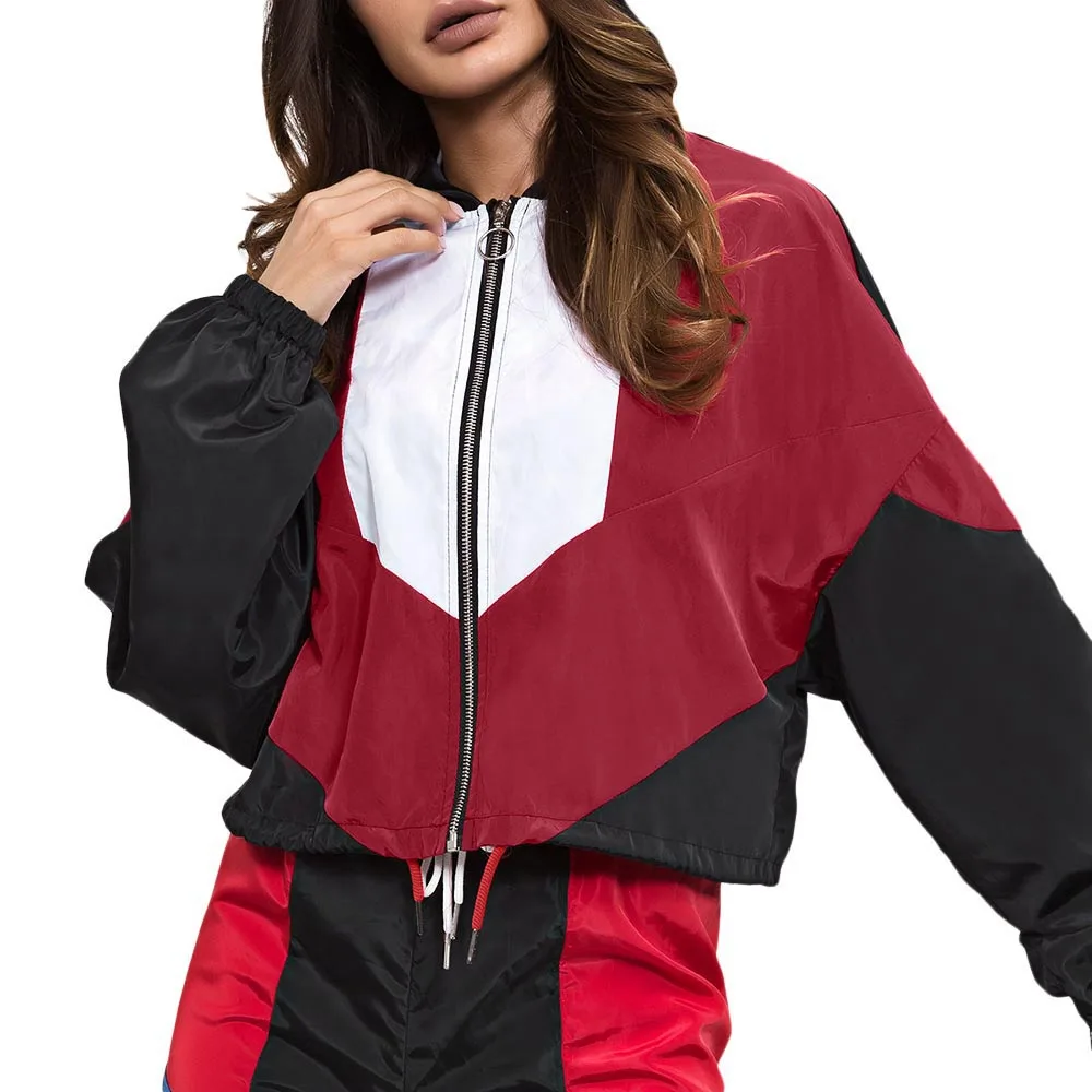 Женские куртки и пальто осень 2019 длинный рукав тонкий скейтборд на молнии