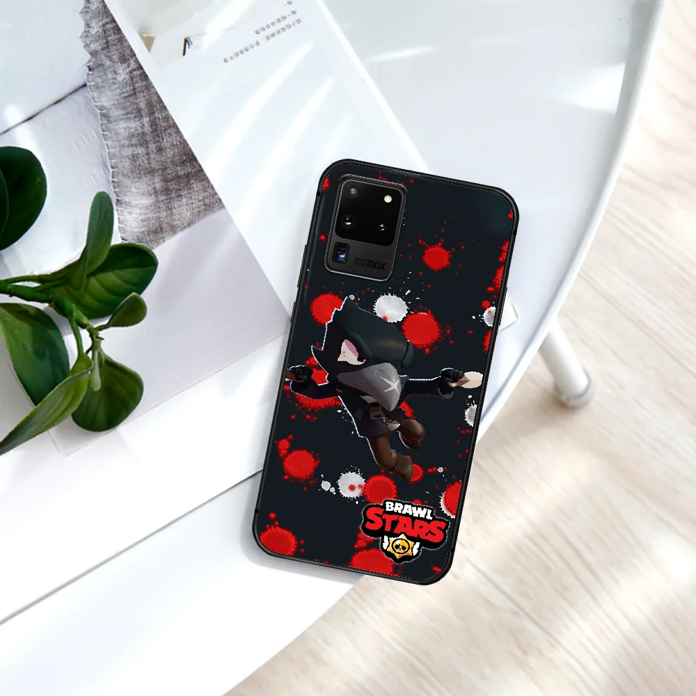 

Cartoon Stars Game Phone Case For Samsung Galaxy Note S 8 9 10 20 Plus E Lite Uitra black Bumper Soft Funda Silicone Back