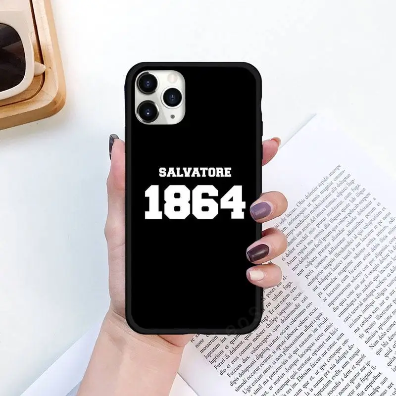 

The Vampire Diaries Damon Salvatore tv show Phone Cases for iPhone 11 12 pro XS MAX 8 7 6 6S Plus X 5S SE 2020 XR