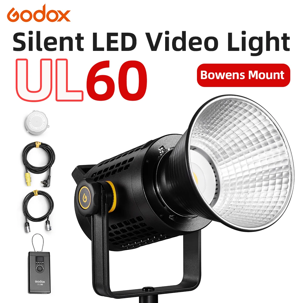 

Светодиодный светильник Godox UL60 UL-600 60W 5600K с цветовой температурой и поддержкой приложения