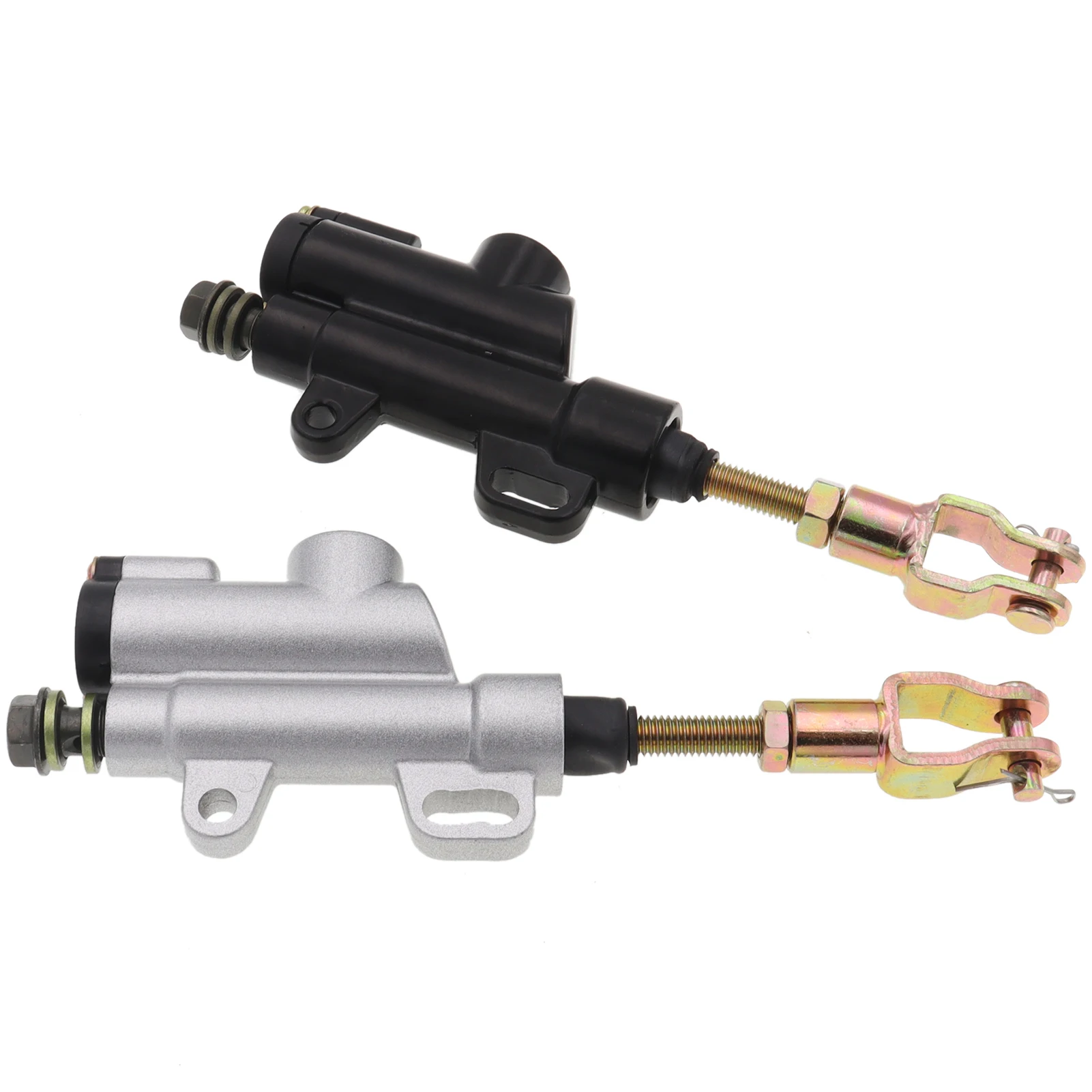 Черный серебристый алюминиевый сплав универсальный задний тормозной цилиндр