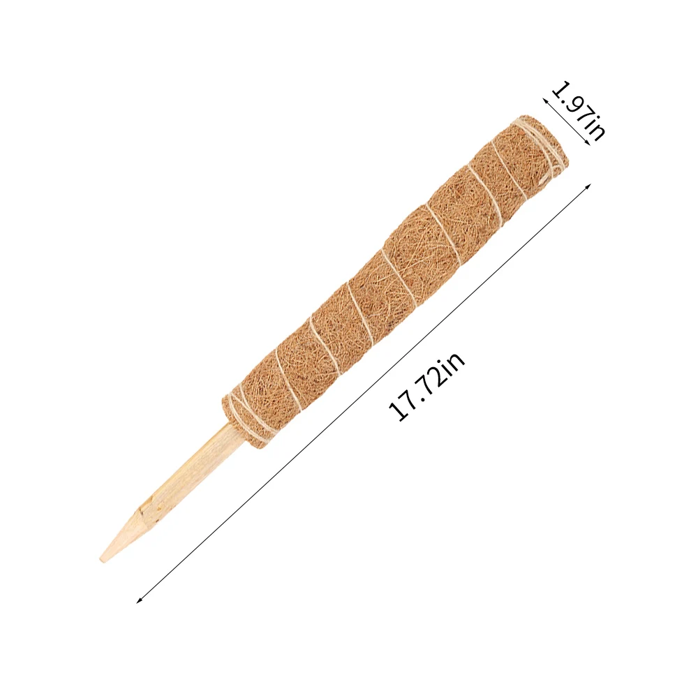 Кокосовая палка для подъема растений безопасная садоводства пальма поддержки