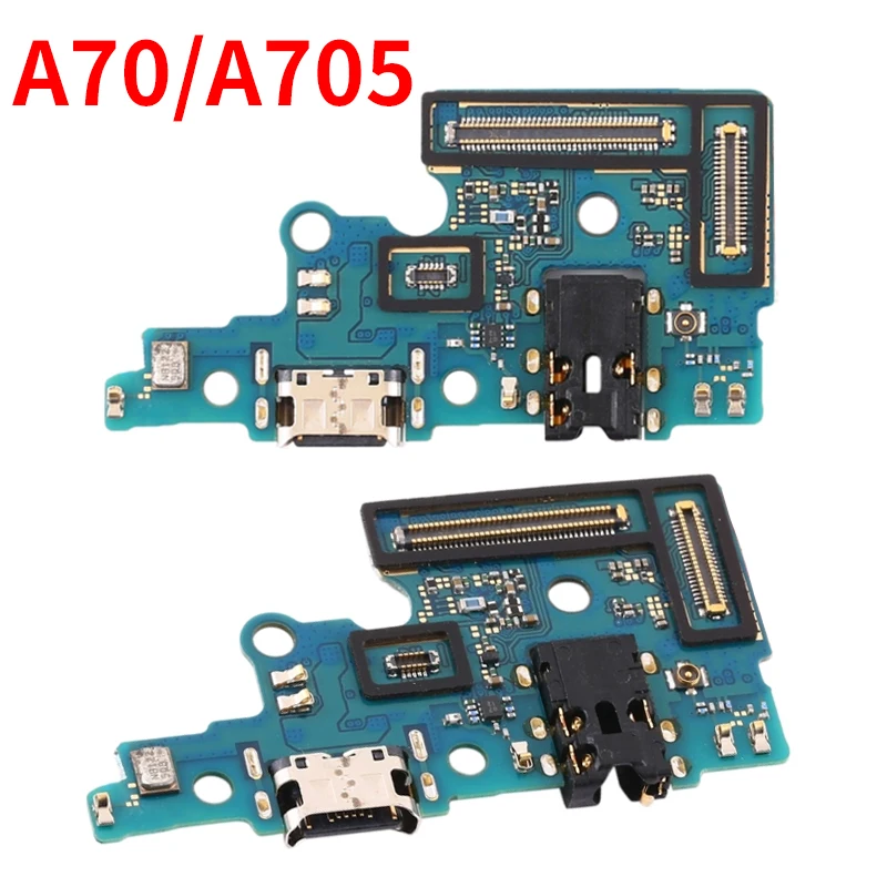 Плата зарядного порта для Samsung Galaxy A70/A705F гибкий кабель запасные части плата