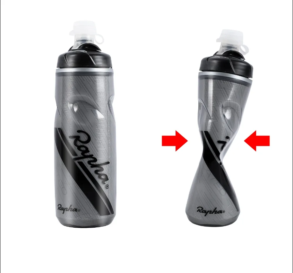 Rapha велосипедная бутылка для воды 620 мл/750 мл Запираемая велосипедная Беговая уличная горная дорога герметичная PP велосипедная бутылка для воды