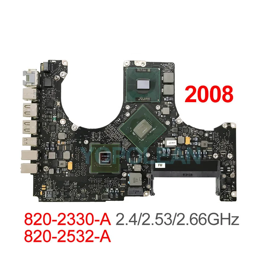 Оригинальная протестированная материнская плата A1286 для MacBook Pro 15 дюймов