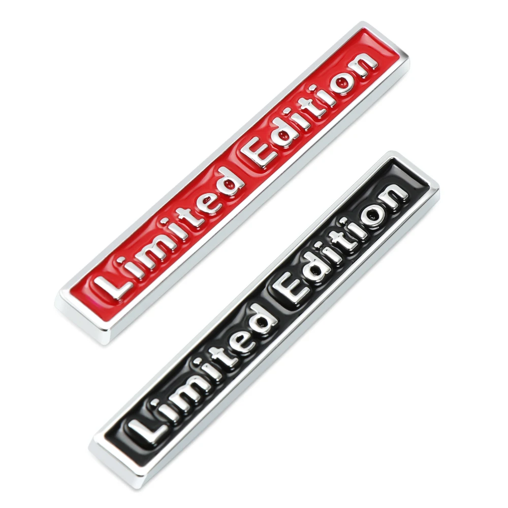 3D Metal Limited Edition Logo Auto Car Sticker for golf 4 audi a6 c6 mercedes opel vectra c insignia mazda 6 astra h | Автомобили и