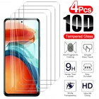 4 шт., 10D закаленное стекло для Xiaomi Poco X3 GT, Защита экрана для Xiomi Poco X3 Pro X3 NFC X3GT X 3 GT, защитная пленка
