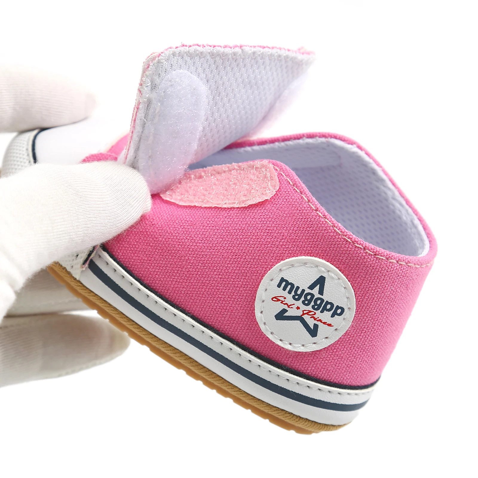 

Kids Canvas First Walkers Shoes Unisex Letter Patterns Hook Walking Shoes Footwear for Spring Autumn 0-18 Months