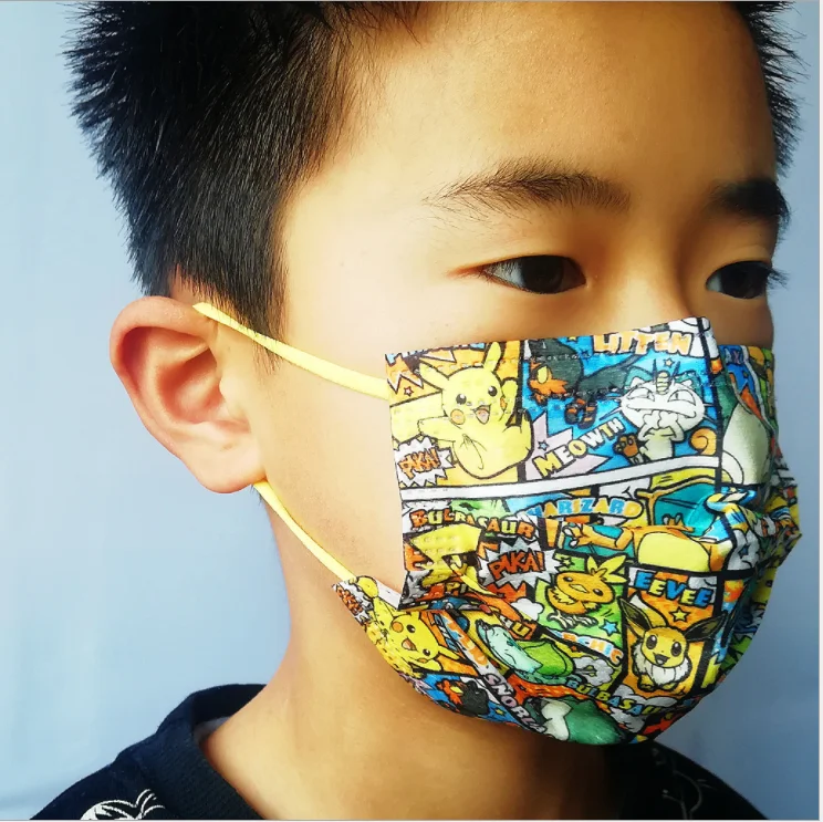 Новая покемоновая анимация новая оригинальная одноразовая маска для взрослых и