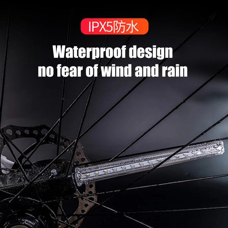 Велосипедов 64 светодиодный концентратор огни декоративные фонарик на колесные