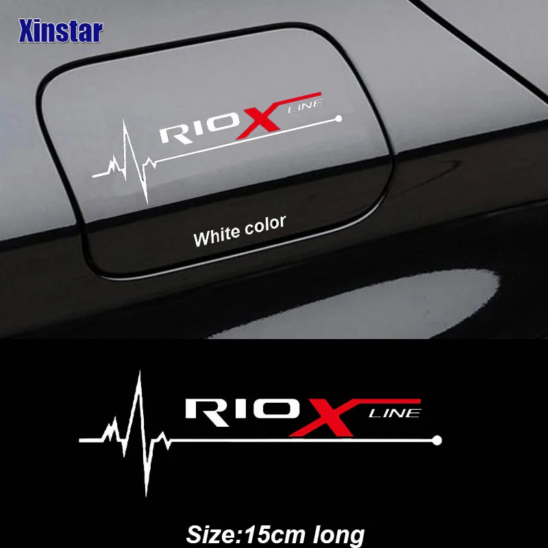 

Стикер крышки автомобильного бака для kia rio rioxling