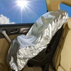Чехол для автомобильного сиденья, 80x108 см, защита от солнца для детского сиденья, алюминиевая пленка, защита от УФ-лучей, защита от пыли