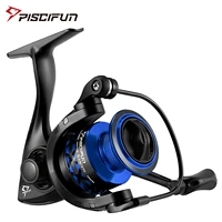 piscifun flame bluered spinning reel 91 bb 5 21 gear ratio 9kg max drag ultra light graphite hollow body fishing reels