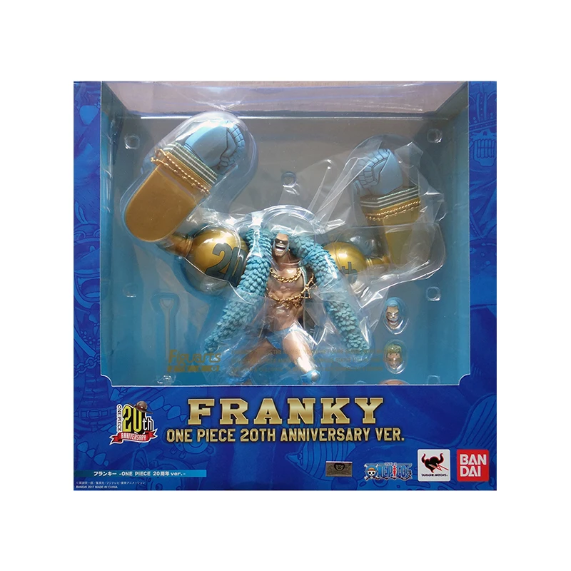 

26.5cm BANDAI ONE PIECE Figuarts Zero FRANKY 20th Anniversary Edition Anime characters Action PVC Collection Model Toy Anime Fig