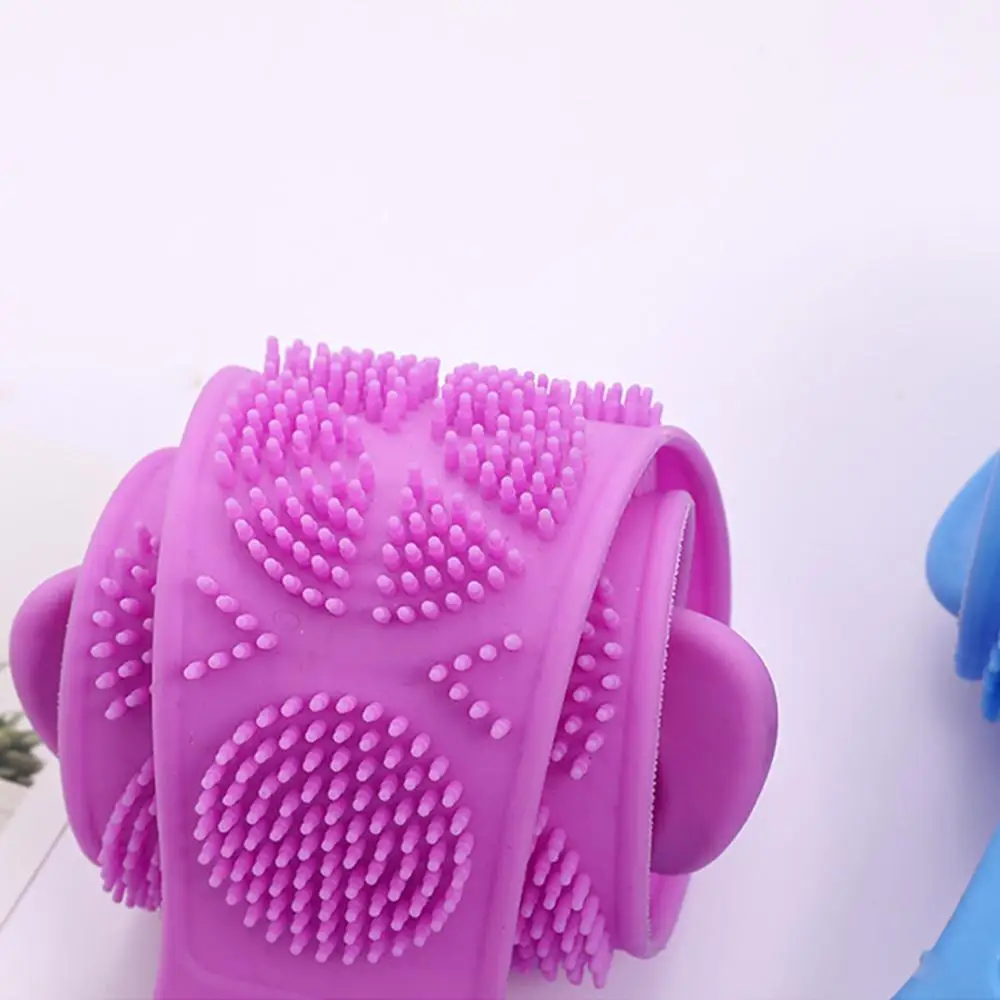 Магия силиконовые щетки банные полотенца натирания угревой сыпи черная грязь