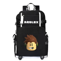 fashion backpacks student animation school bags for boy girl teenager usb charge computer laptop back pack