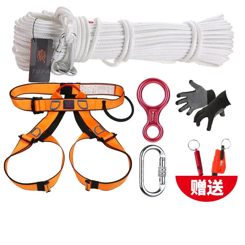 

New 1 Set Good Quality High-Rise Escape Rope Descent Device Household Safety Fire Emergency Rescue