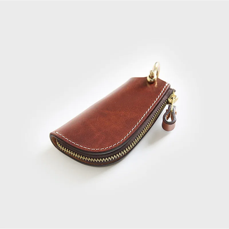 Автомобильный мужской держатель для ключей из 100% натуральной кожи женские