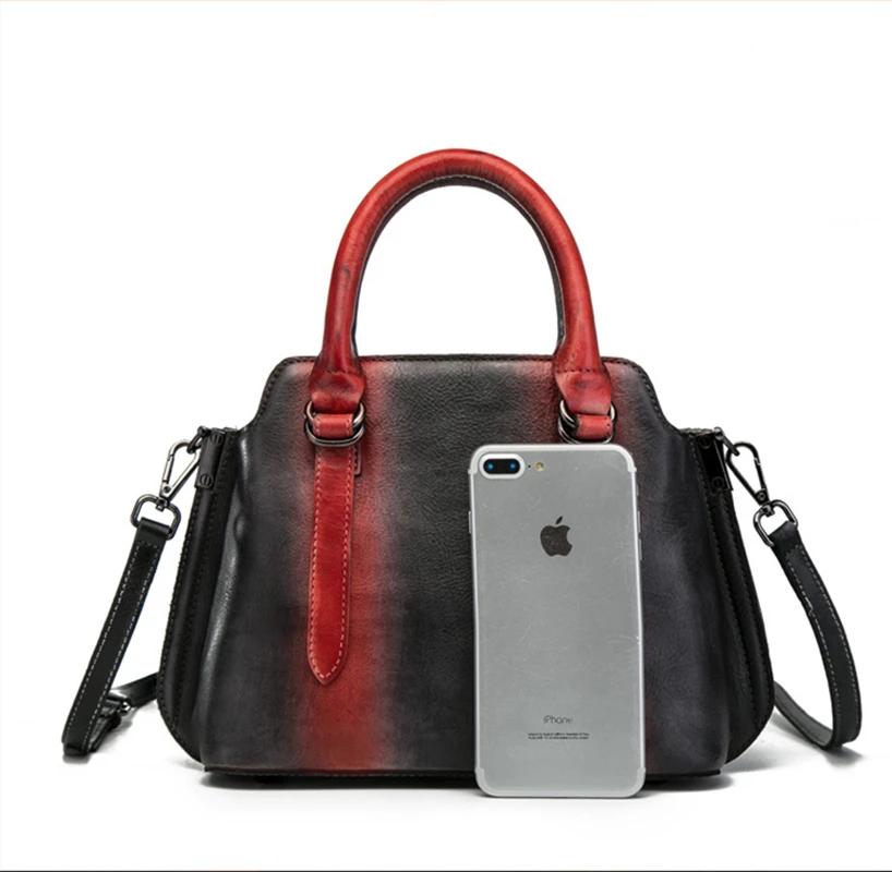 Новинка 2021 Женская Ретро сумка на одно плечо Диагональная Сумка ручная работа