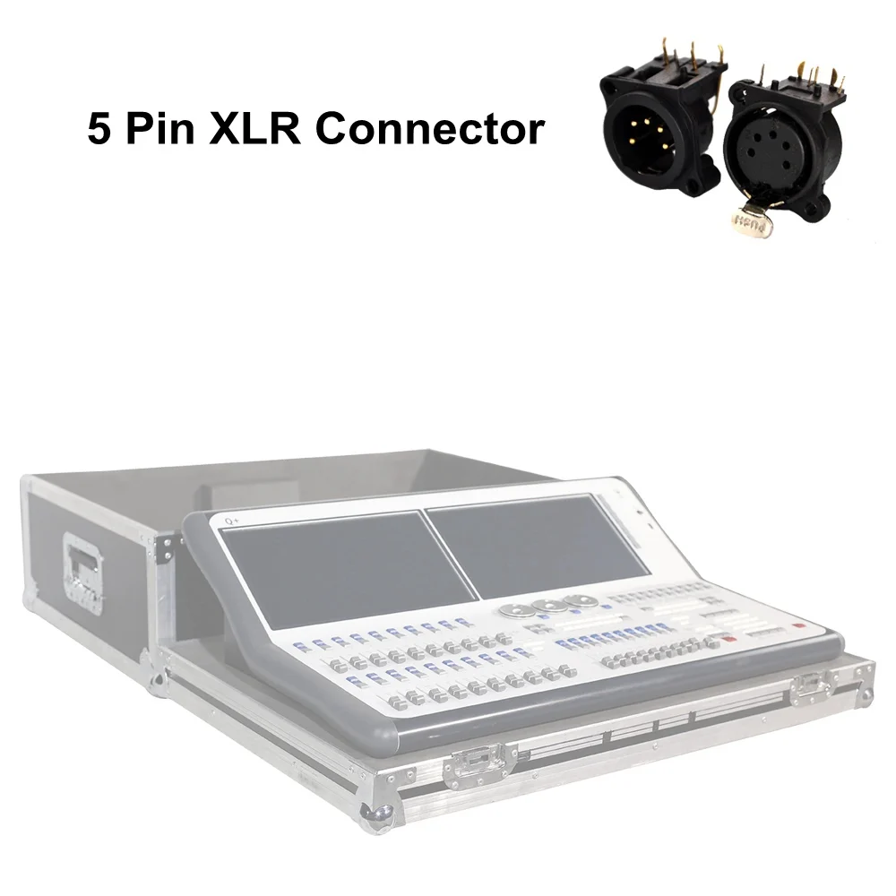 5Pin XLR Connector Титан 11,1 Системы кварцевые свет этапа консоли DJ оборудование DMX 512 консоль сценическое освещение для светодиодный Par движущиеся головы точечные светильники DJ Controlle - Цвет: 5Pin XLR Connector