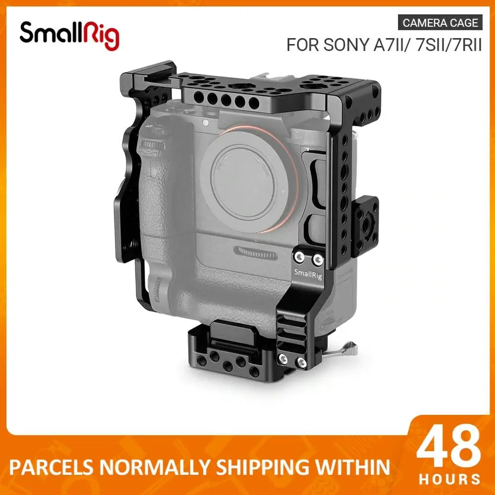 Клетка для камеры SmallRig с аккумулятором Sony A7II/ A7SII/A7RII клетка Arri Rosette NATO Rail Arca