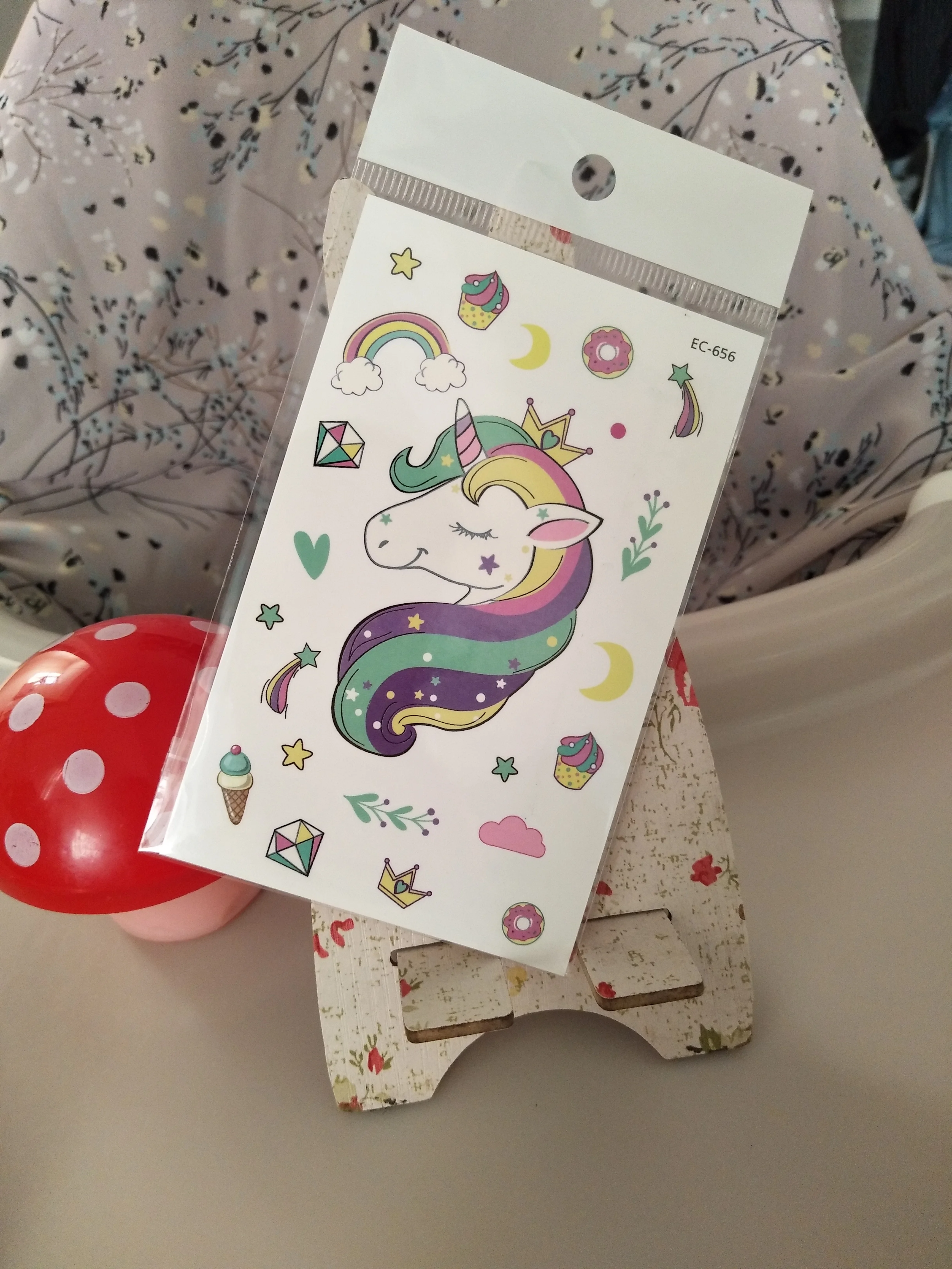 

Unicorn Rainbow Cake Temporary Tattoos Cartoon Kids Fake Tattoo Sticker Waterproof Tatto Art Tatoo Hand Arm For Child Boy