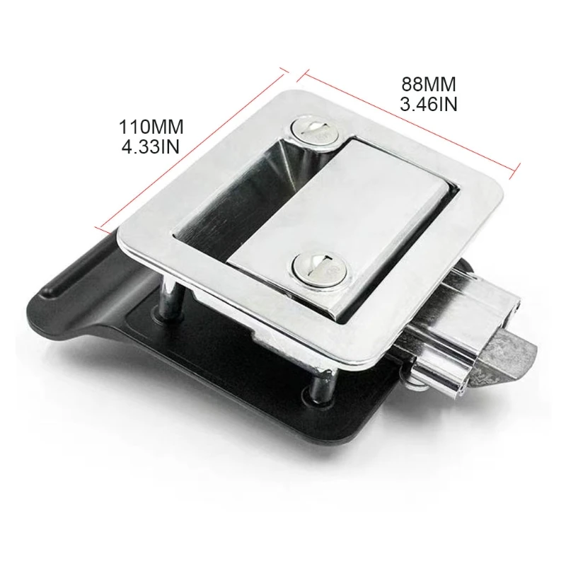 

Multipurpose Push Knob Lock Entry Door Latch Handle Car RV Boat Hardware Lock K0AF