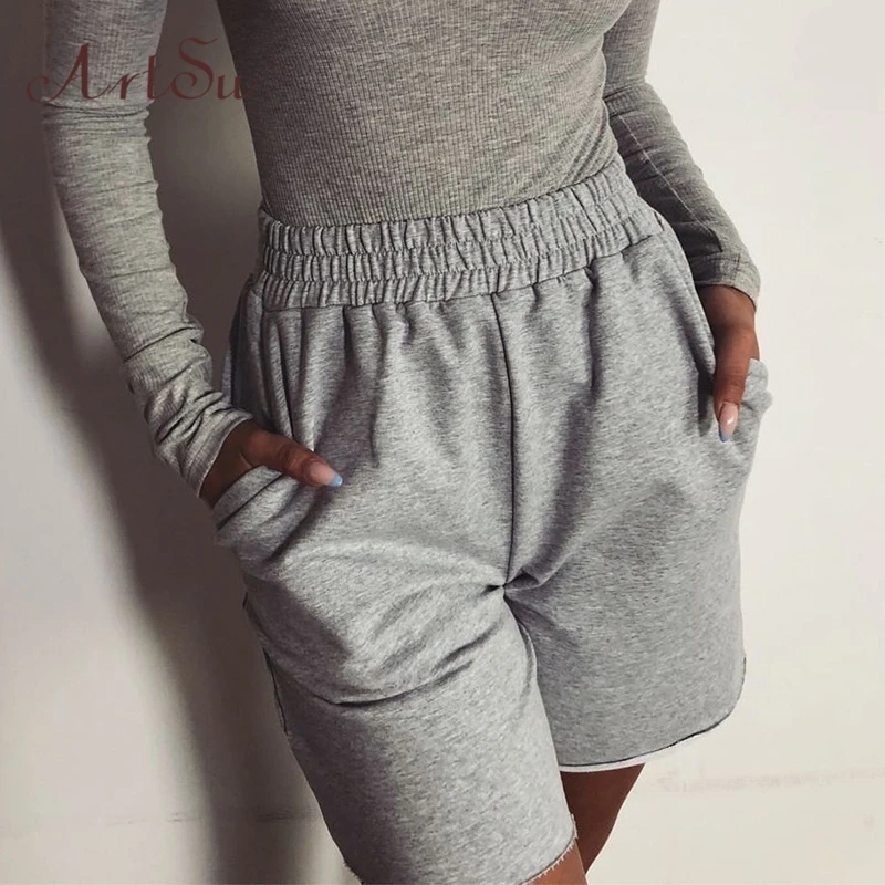 

Disney 2021 Summer Women Clothes Solid Cotton Sport Casual Shorts Women Harajuku High Waist Shorts Short Pants Ladies Autumn