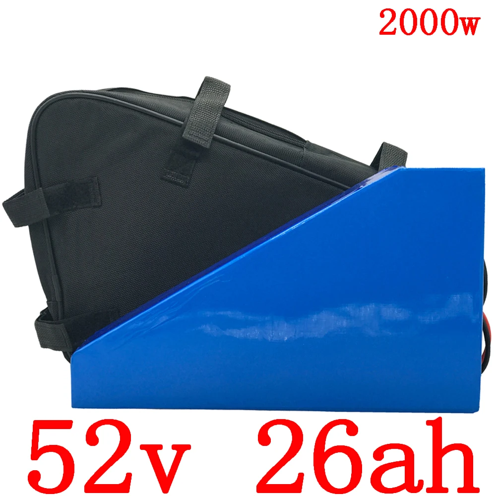 Аккумулятор для электровелосипеда samsung литиевая батарея на 52 в 1000 Вт 1500 2000 14S 13 Ач