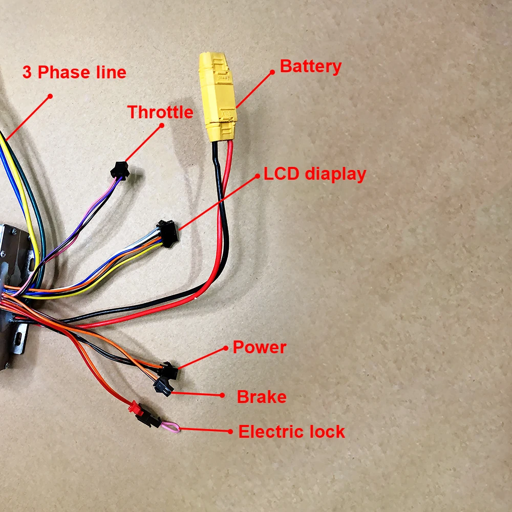 Электрический велосипед колесный бесщеточный двигатель 10 Дюймов 30-65 км 48V500W800W1000W