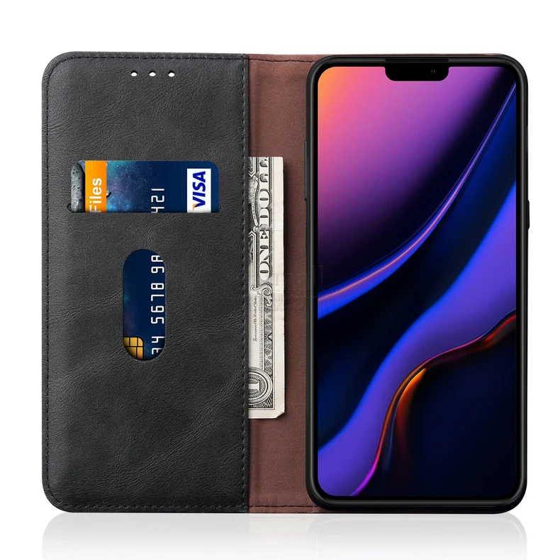 Роскошный Ретро Тонкий кожаный флип-чехол для iPhone 11 Pro, чехол-подставка с магнитной книгой для iPhone 11 Pro Max, чехлы