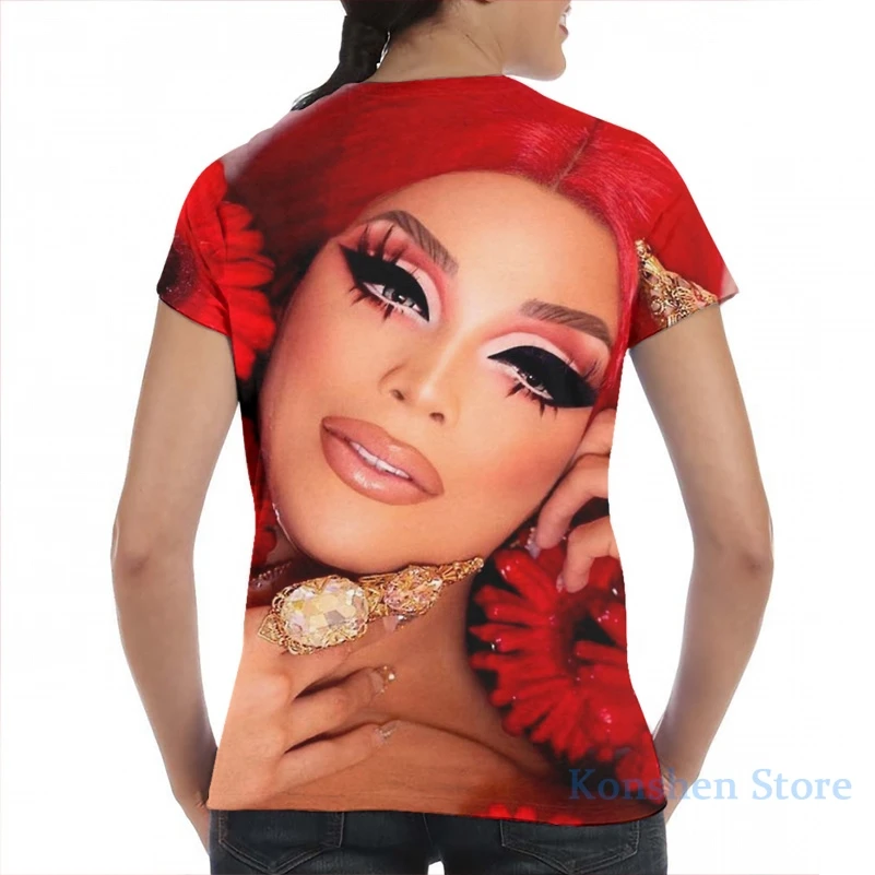 Футболка Valentina Rpdr S9 для мужчин и женщин модная футболка с принтом по всей длине