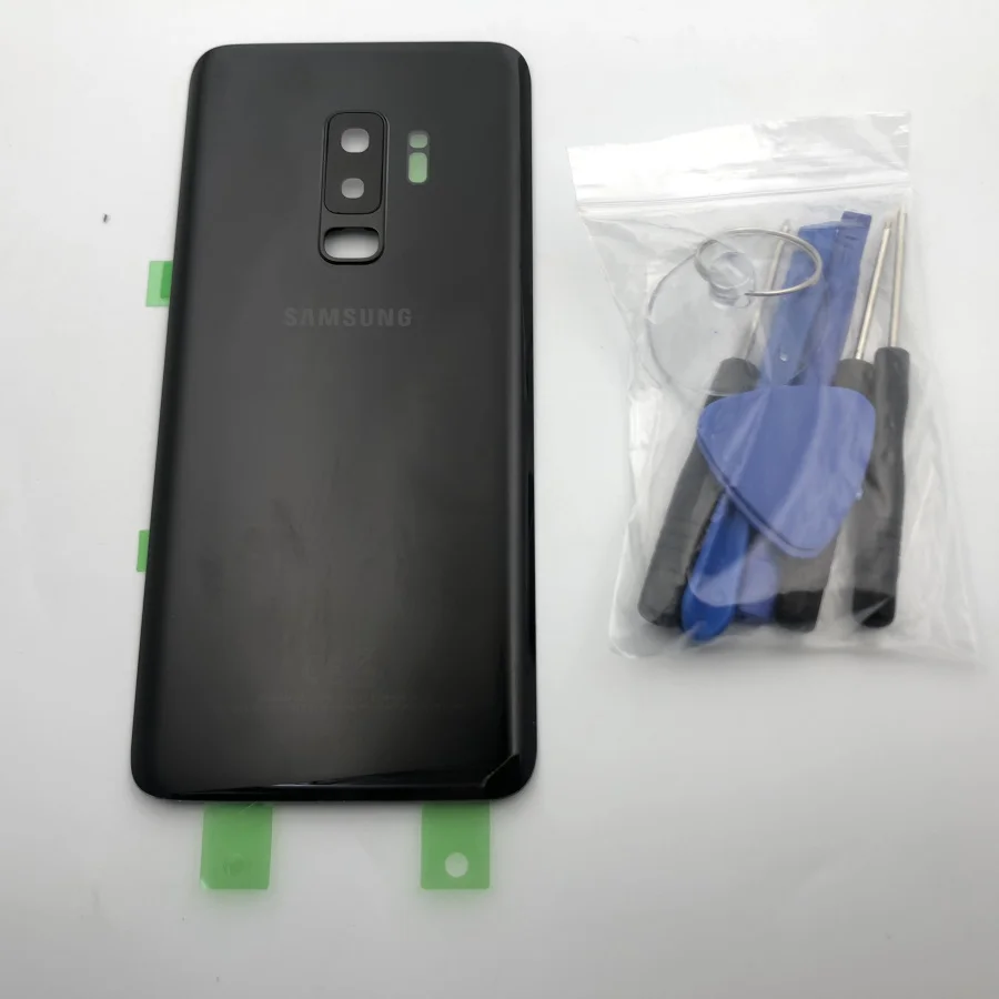 S9 Запасное стекло для samsung Galaxy S9 Plus G965 G965F G965FD крышка батареи Задняя Дверь Корпус G960 G960F G960FD+ инструмент
