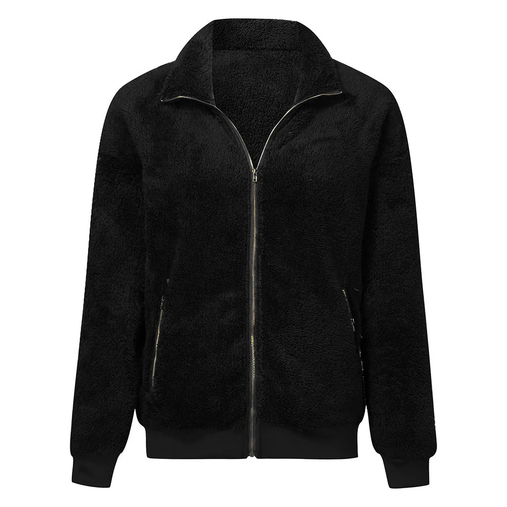 Женская зимняя куртка Новое поступление модная теплая пушистая толстовка