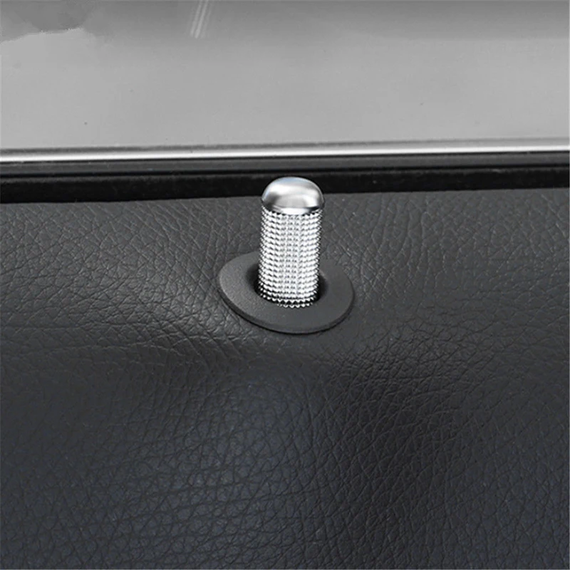

Vehicle Lock Knob Door For Mercedes Benz 9.52mm Car Trim Ring W204 GLK GLE 4pcs Latest Practical Universal Unique