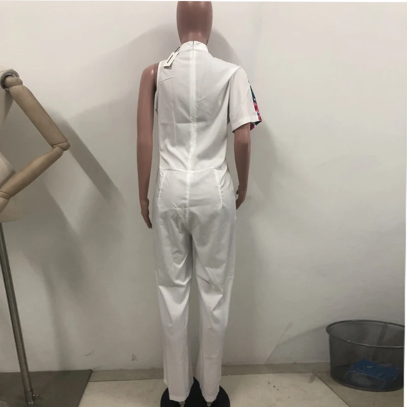 Женские комбинезоны с цветочной вышивкой весенние осенние брюки-ромперы женские