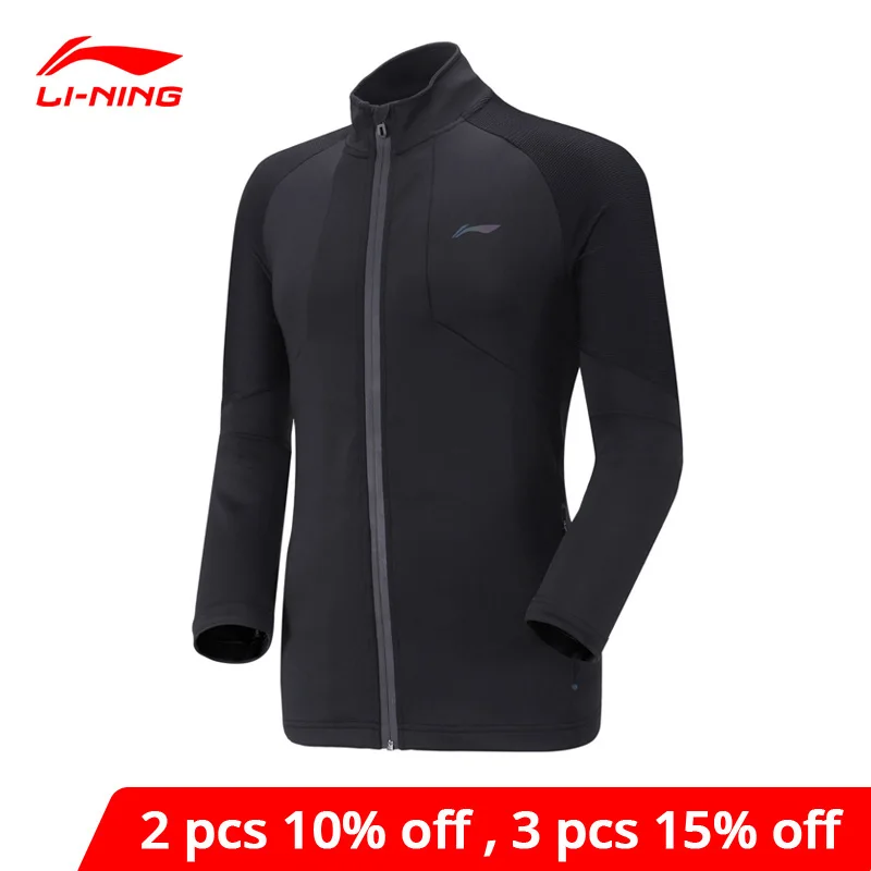 Li Ning мужские куртки для бадминтона Стандартный крой 86% полиэстер 12% спандекс