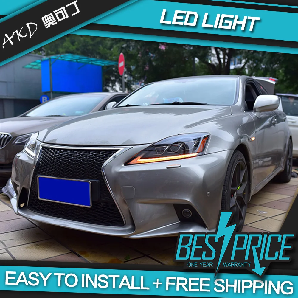 АКД автомобилей Тюнинг головной светильник для Lexus IS250 является IS300 IS350 s