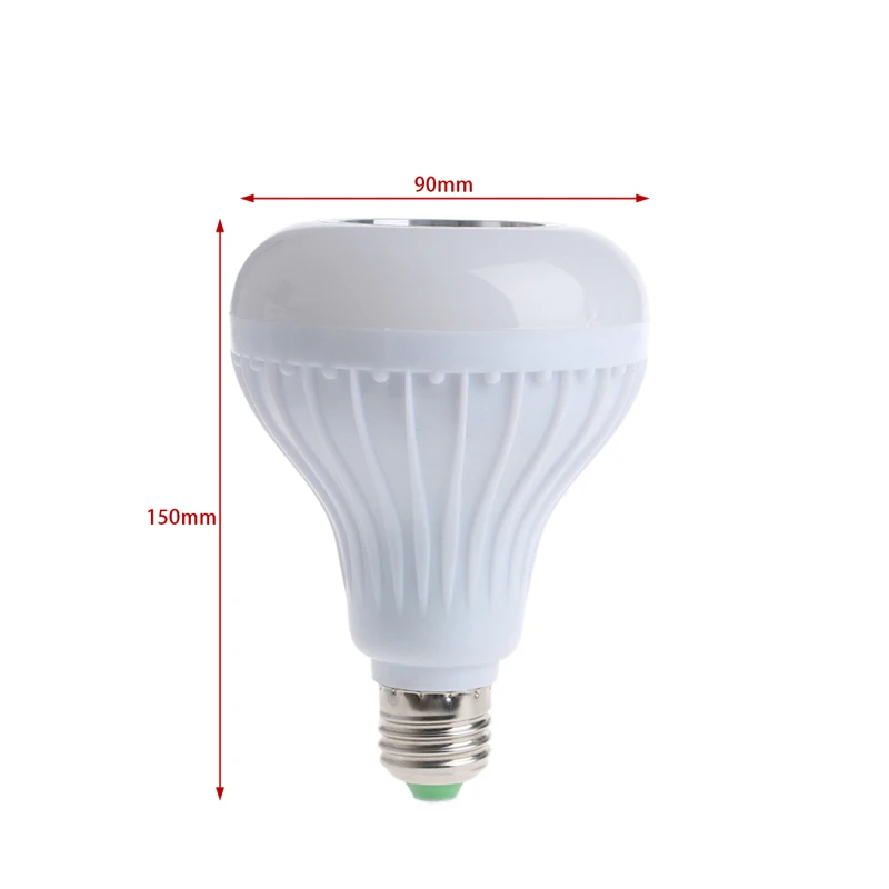 

Wireless Bluetooth Speaker Bulb E27 LED RGB Light Music Playing Lamp AC 90-265V