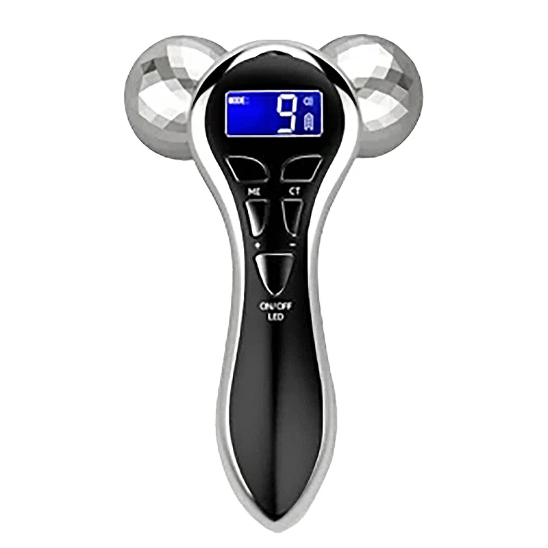 

4D Roller Massager Facial Rolling Y Shape Rotating Micro-Current Vibrating Slimming Machine Body Skin Tighten
