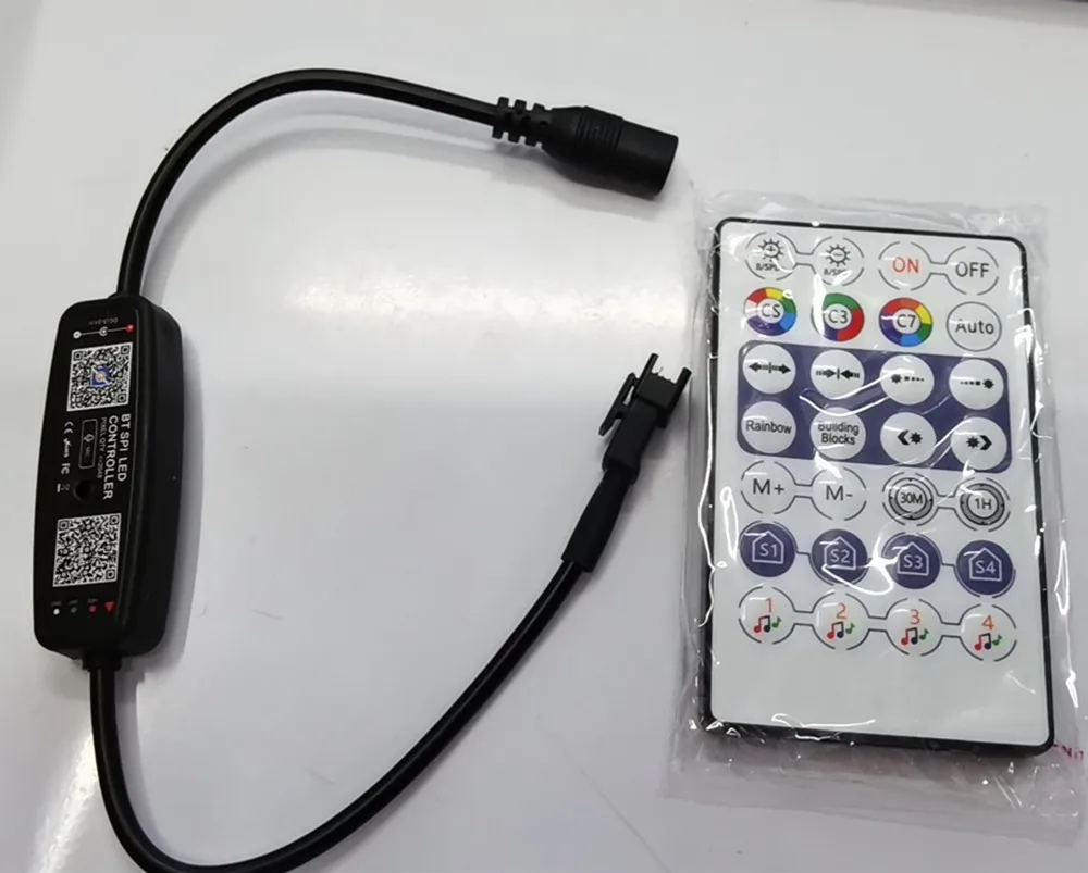 WS2812B светодиодный контроллер Bluetooth Музыка для SK6812 WS2811 WS2812 Пиксельная