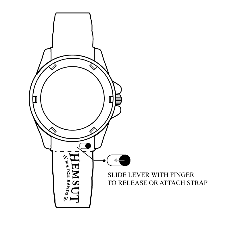 Военные нейлоновые ремешки для часов черные быстросъемные качественные и