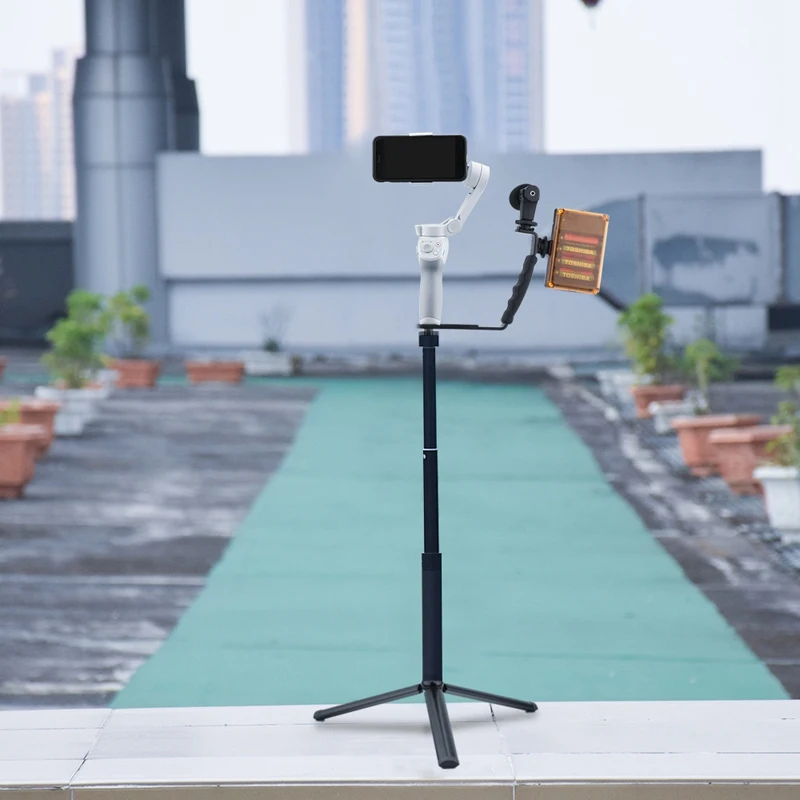 L-образная ручка кронштейн держатель для DJI OM 4 Osmo Mobile 3 удлинитель штатива ручной