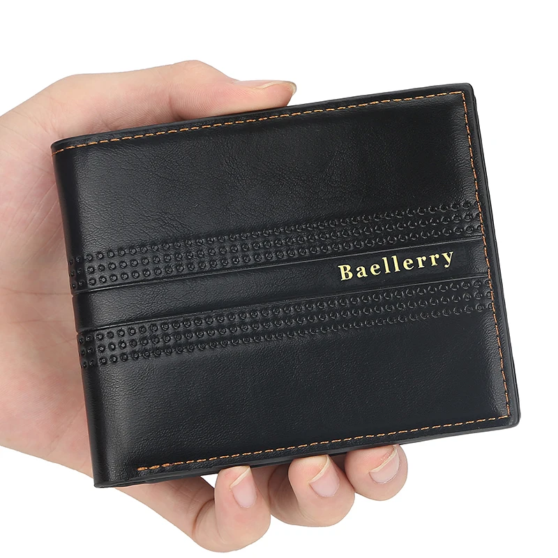 Бумажник для делового мужчины держатели кредитных карт модные кошельки денег