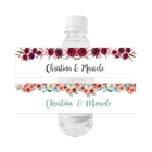 Наклейки на бутылки с водой, 30 шт., на свадьбу