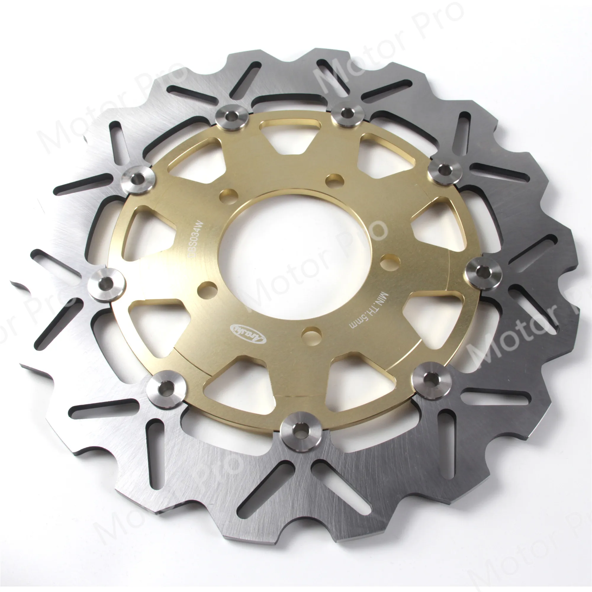 Для Kawasaki ER6F ER6N 2006 - 2015 передний тормозной диск ротор аксессуары для мотоциклов ER-6N