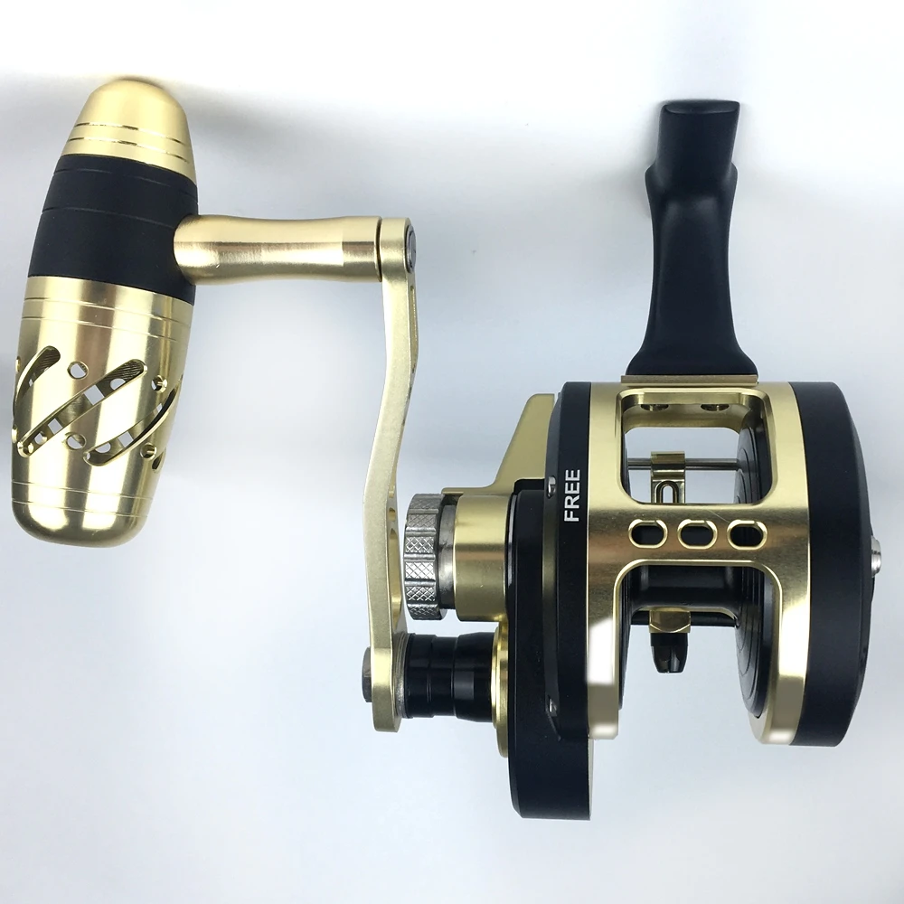 

Topline Tackle 200 Series Underhead Saltwater Trolling Fishing Reel 32Kg Max Drag Sea Trolling Lever Drag Saltwater Jigging Coil