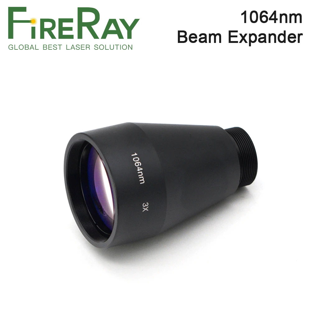 FireRay 1064nm 355nm 405nm 532nm Laser Beam Expander 2X-12X Galvanometer Marking Lenses Optics | Инструменты